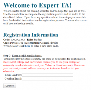 Registration